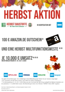 HERBST Aktion in Kooperation mit BMI