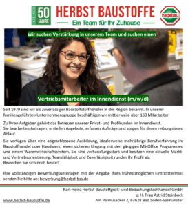 Karriere bei Herbst Baustoffe