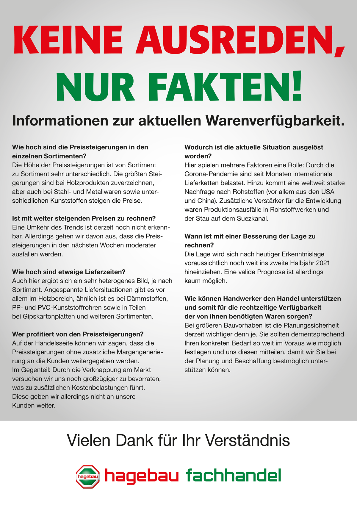 Hinweis zur Warenverfügbarkeit